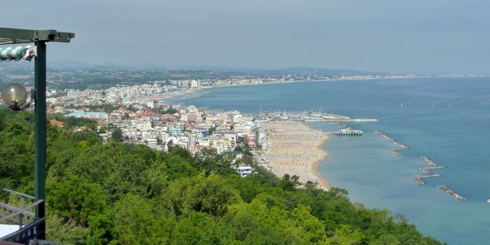 Gabicce Mare: Blick vom Monte