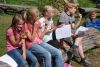 Ferienkinder im Teichmannhaus am 28.08.2013