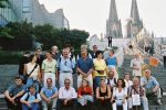 Die Eglisauer vor dem Hintergrund des Kölner Domes